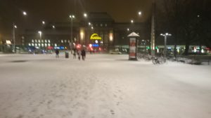 Leipzig im Schnee