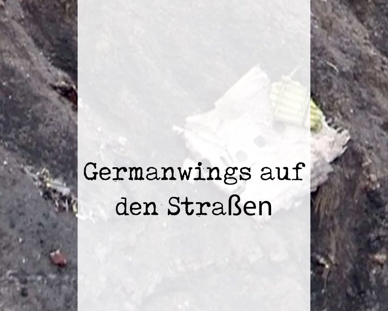 Germanwings auf deutschen Straßen